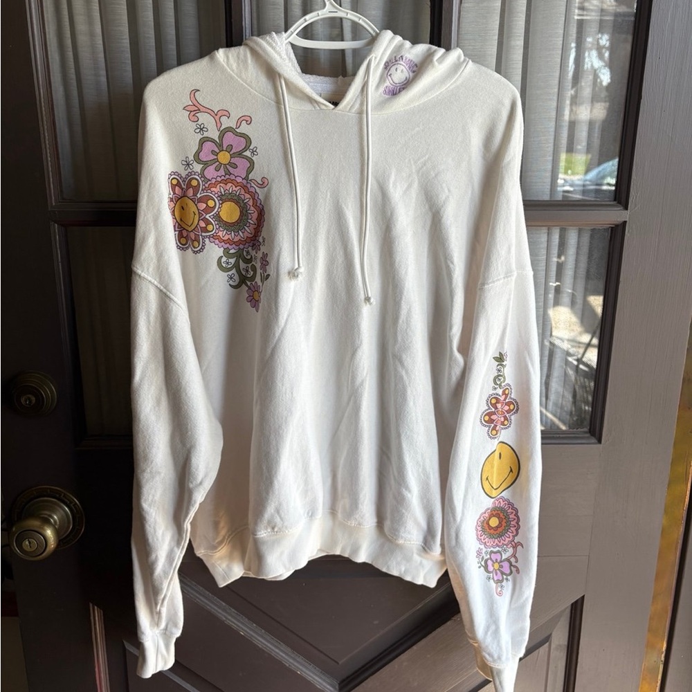 Billabong smiley hoodie